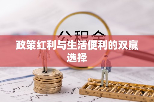黄陂政策红利与生活便利的双赢选择