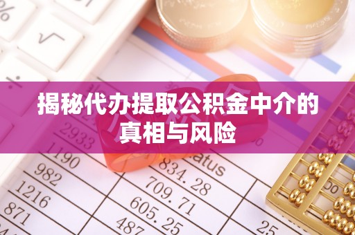 黄陂揭秘代办提取公积金中介的真相与风险