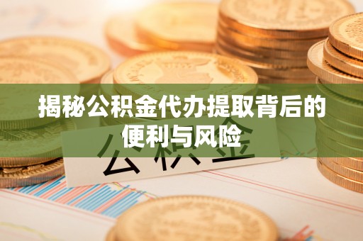 黄陂揭秘公积金代办提取背后的便利与风险