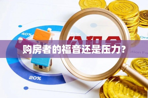 黄陂购房者的福音还是压力？
