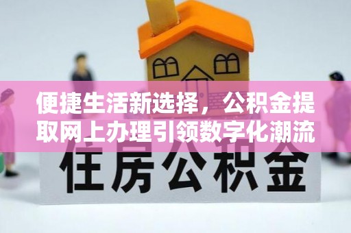 黄陂便捷生活新选择，公积金提取网上办理引领数字化潮流