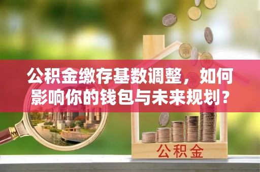 黄陂公积金缴存基数调整，如何影响你的钱包与未来规划？