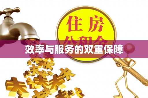 黄陂效率与服务的双重保障