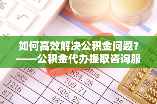 黄陂如何高效解决公积金问题？——公积金代办提取咨询服务指南