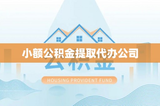 黄陂小额公积金提取代办公司
