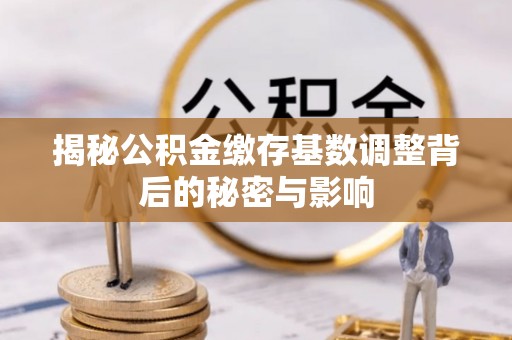 黄陂揭秘公积金缴存基数调整背后的秘密与影响