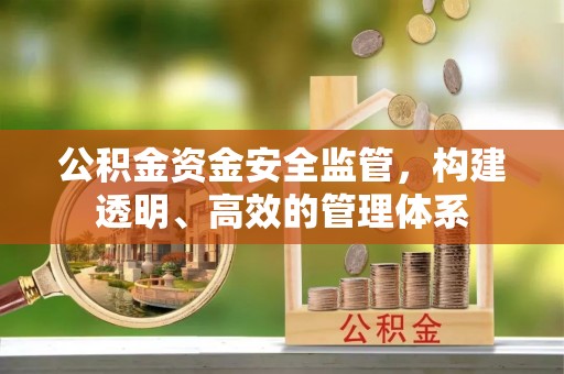 黄陂公积金资金安全监管，构建透明、高效的管理体系