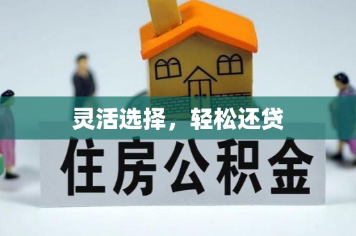 黄陂灵活选择，轻松还贷