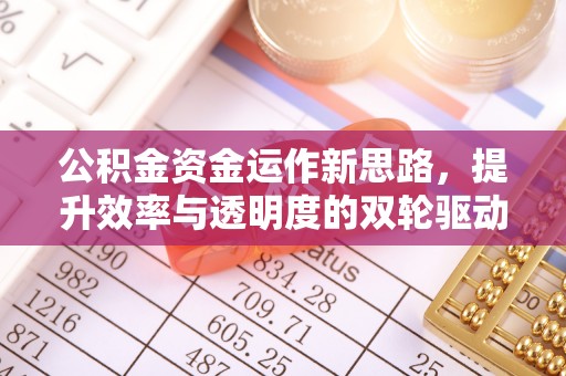 黄陂公积金资金运作新思路，提升效率与透明度的双轮驱动