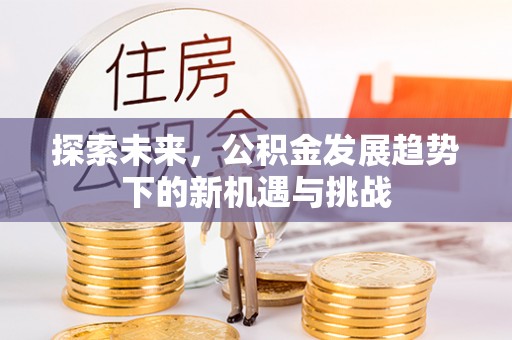 黄陂探索未来，公积金发展趋势下的新机遇与挑战