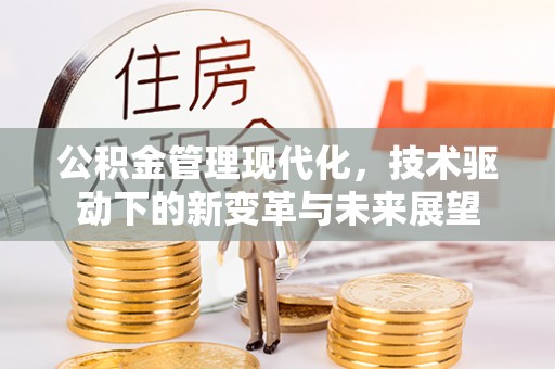 黄陂公积金管理现代化，技术驱动下的新变革与未来展望
