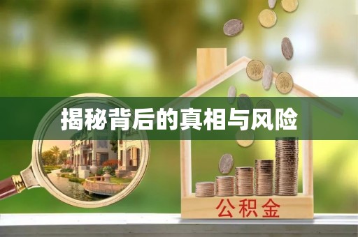黄陂揭秘背后的真相与风险