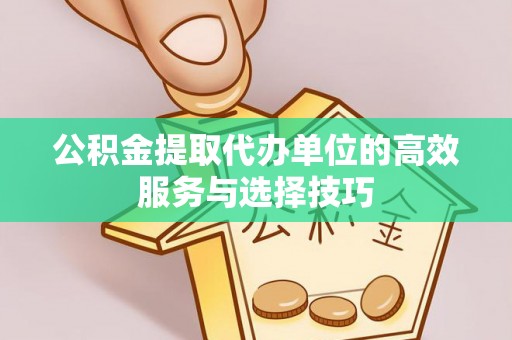 黄陂公积金提取代办单位的高效服务与选择技巧