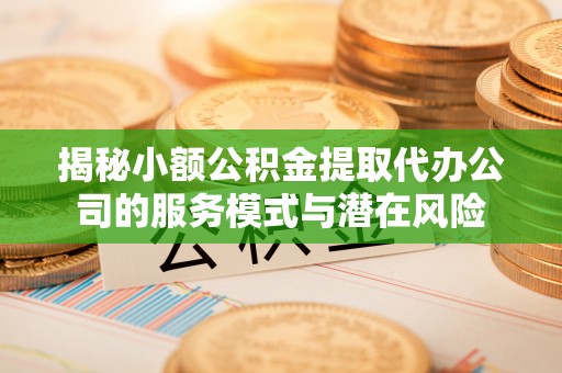 黄陂揭秘小额公积金提取代办公司的服务模式与潜在风险