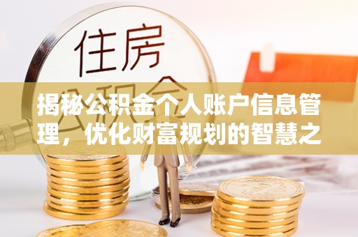 黄陂揭秘公积金个人账户信息管理，优化财富规划的智慧之选