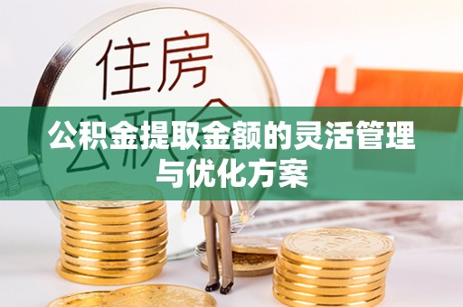 黄陂公积金提取金额的灵活管理与优化方案