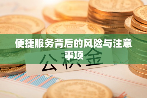 黄陂便捷服务背后的风险与注意事项
