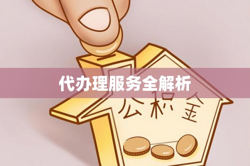 黄陂代办理服务全解析