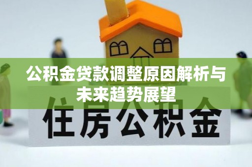 黄陂公积金贷款调整原因解析与未来趋势展望