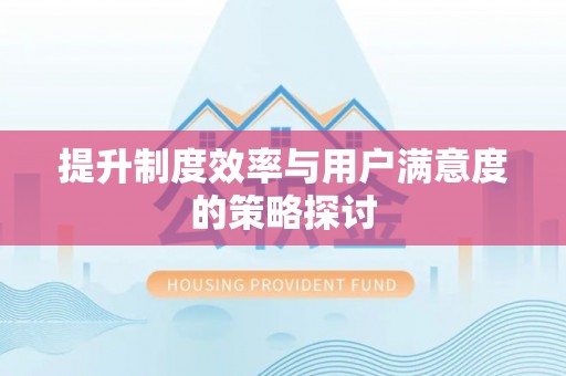 黄陂提升制度效率与用户满意度的策略探讨