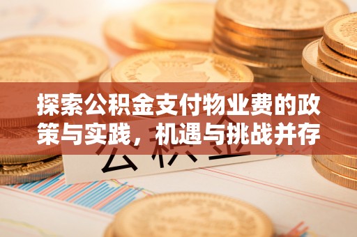 黄陂探索公积金支付物业费的政策与实践，机遇与挑战并存